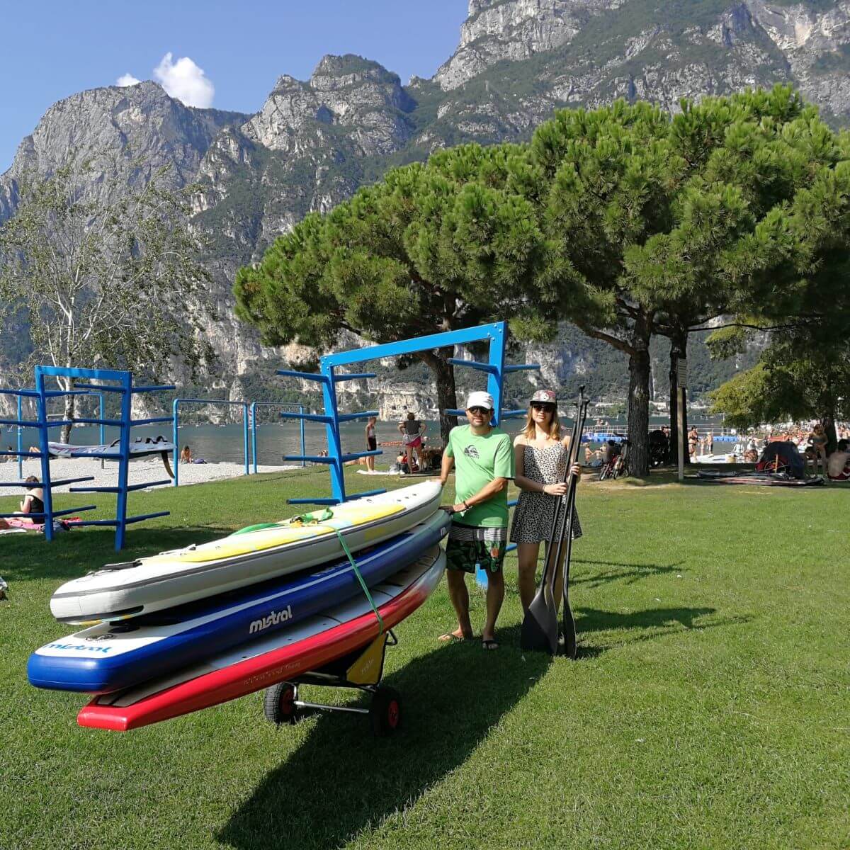 Eckla Surfrolly mit Lufträdern