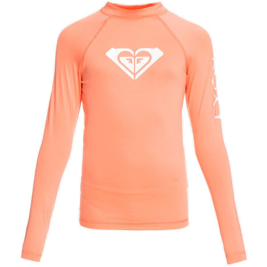 Roxy Whole Hearted LS Kinder Funktionsshirt orange