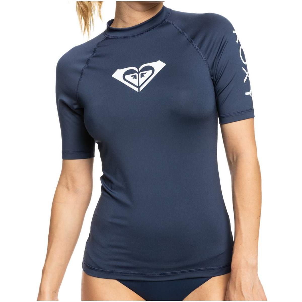 Roxy Whole Hearted SS Damen Funktionsshirt blau