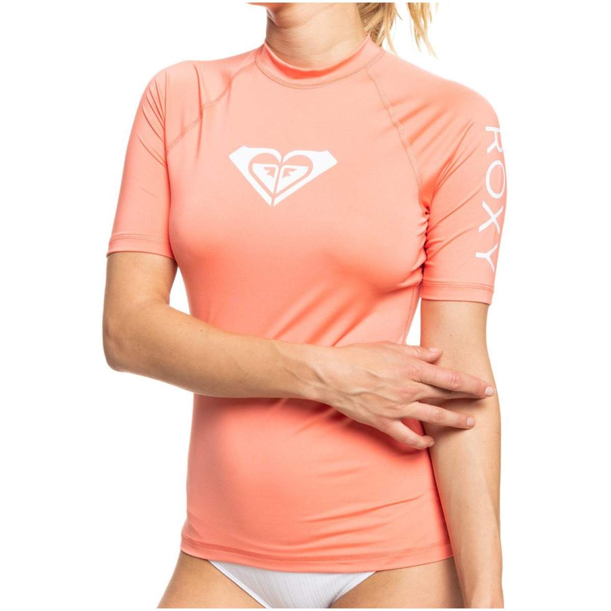 Roxy Whole Hearted SS Damen Funktionsshirt orange