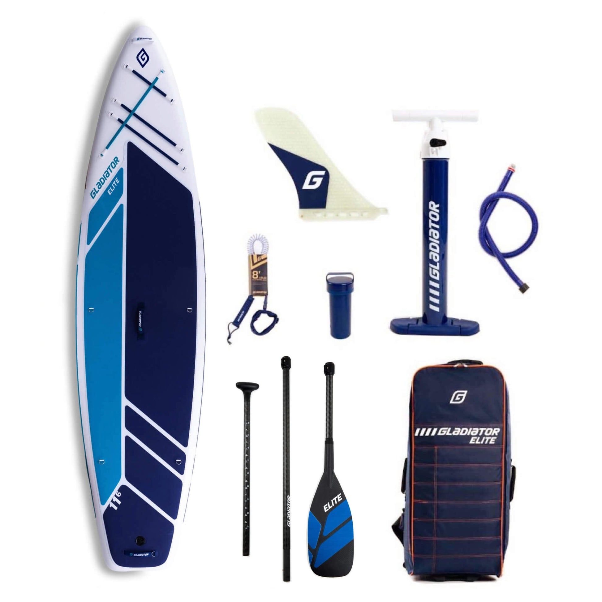 Gladiator Elite 11'6" x 34" Plus SUP Board Set 2025