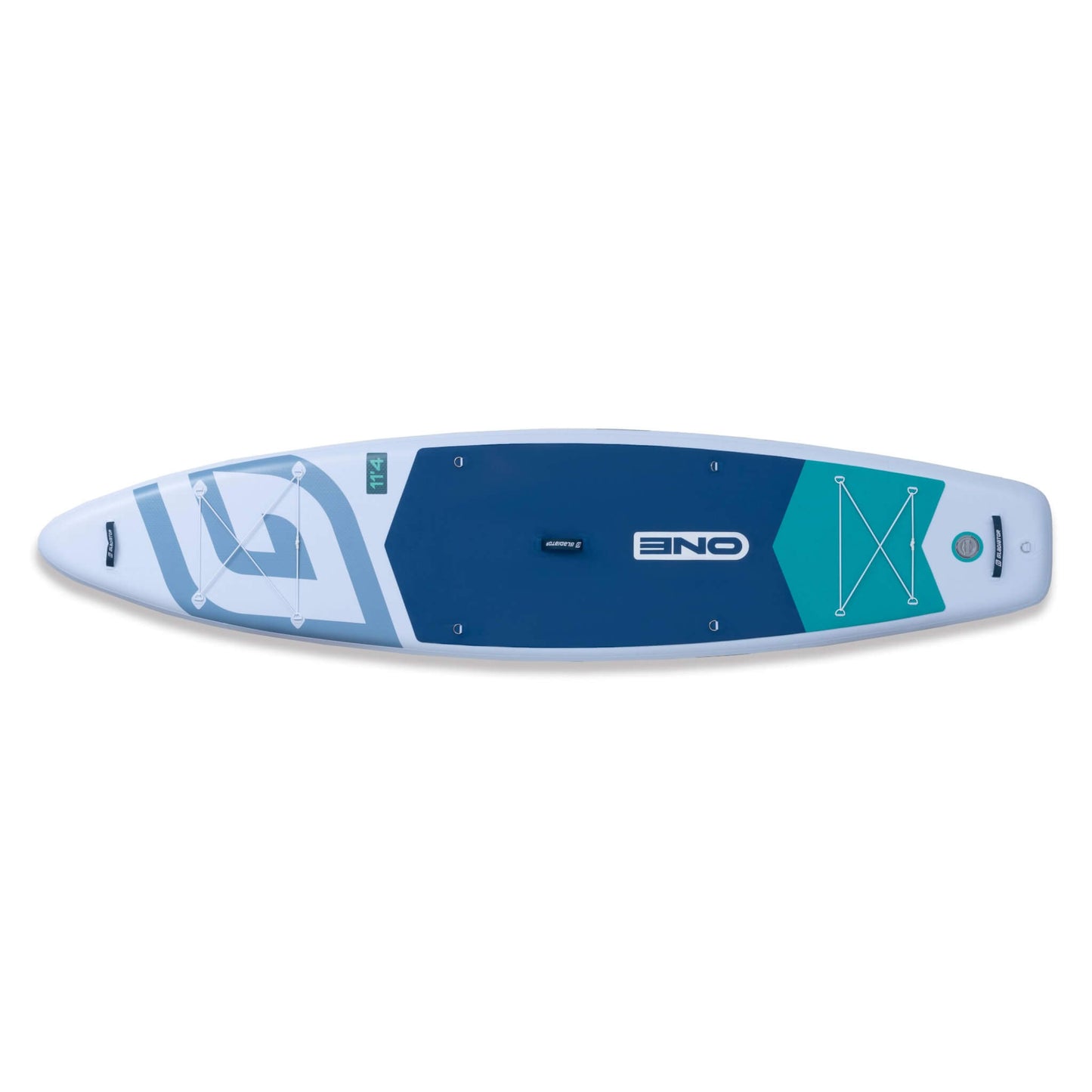 Gladiator One 11'4 x 32 SUP Board Set 2026 weiß