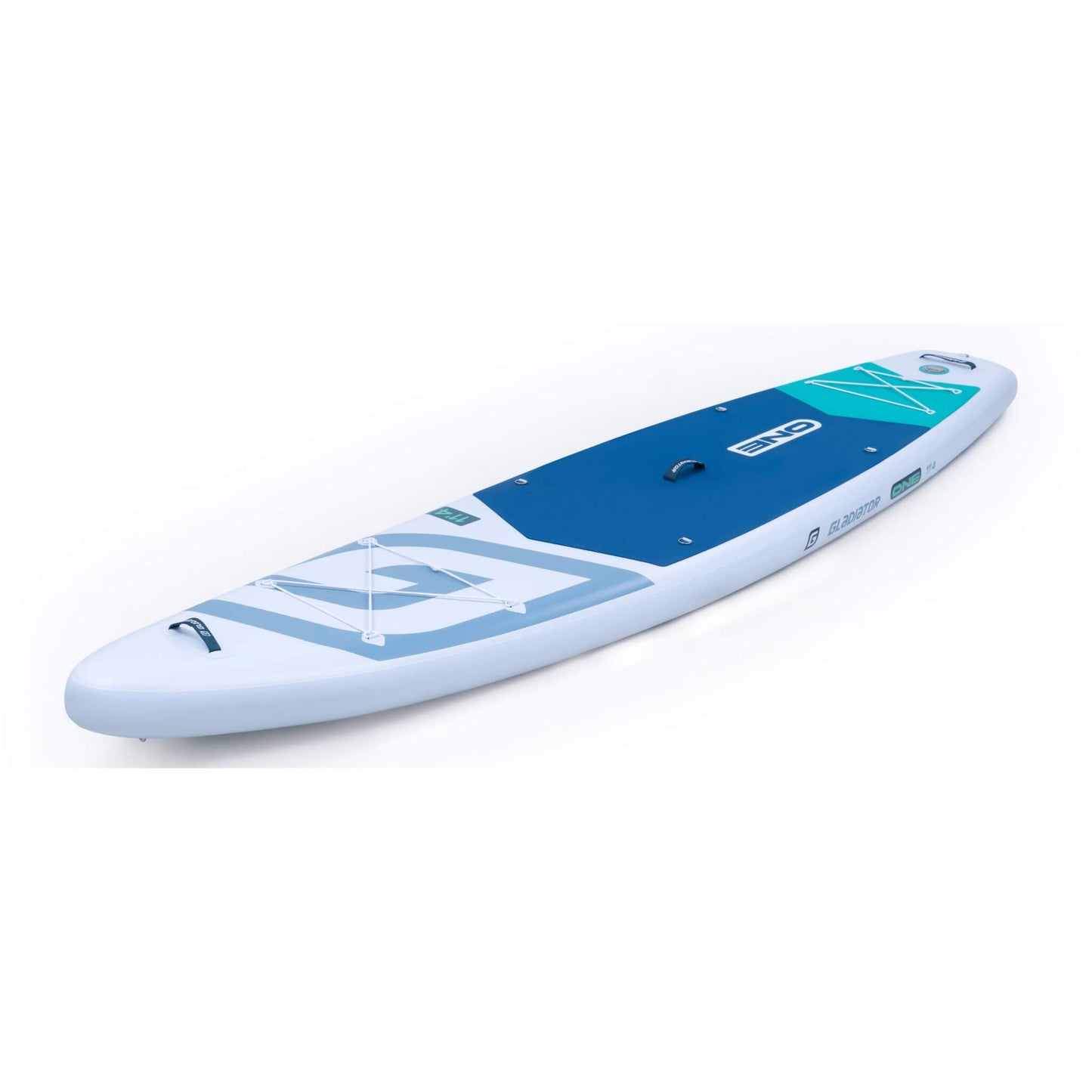 Gladiator One 11'4 x 32 SUP Board Set 2026 weiß