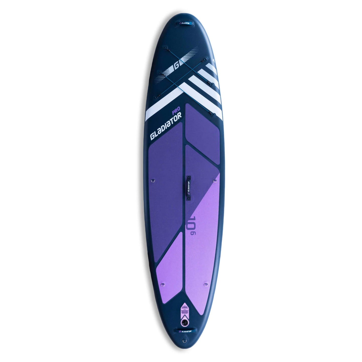 Gladiator Pro 10'6 x 32" Plus SUP Board Set 2025 violett