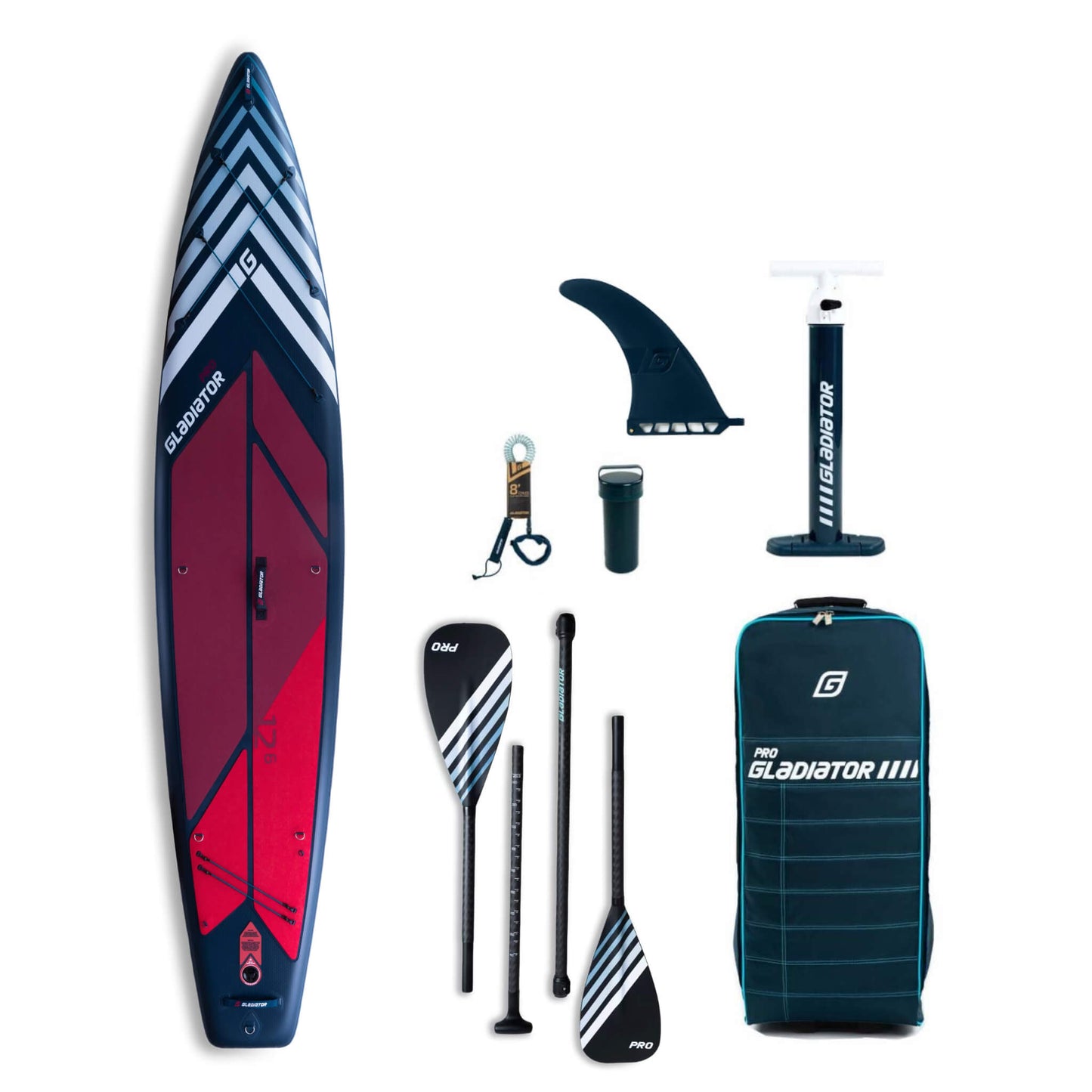 Gladiator Pro 12'6"S x 30" Plus SUP Board Set 2025