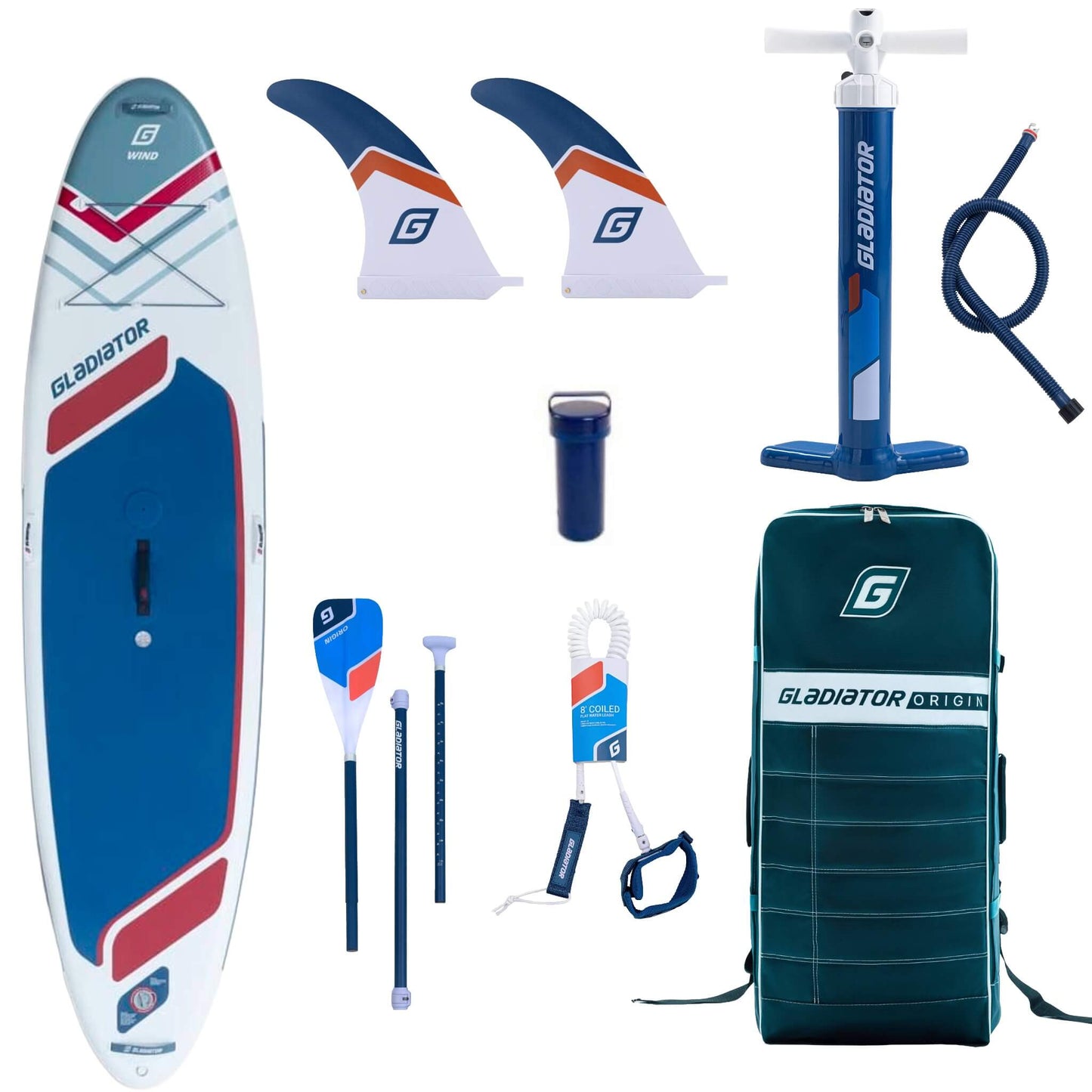 Gladiator Wind 10'7" x 32" SC Wind SUP Board Set 2026