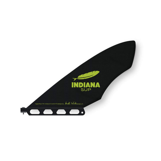 Indiana 7,5" Hyperflow Carbon Race Fin SUP Board Finne schwarz