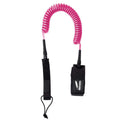 Indiana Coil Leash SUP Sicherheitsleine pink