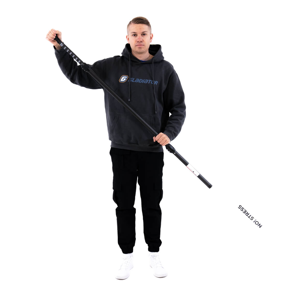 No Stress Carbon Hybrid SUP und Kajakpaddel 4-teilig