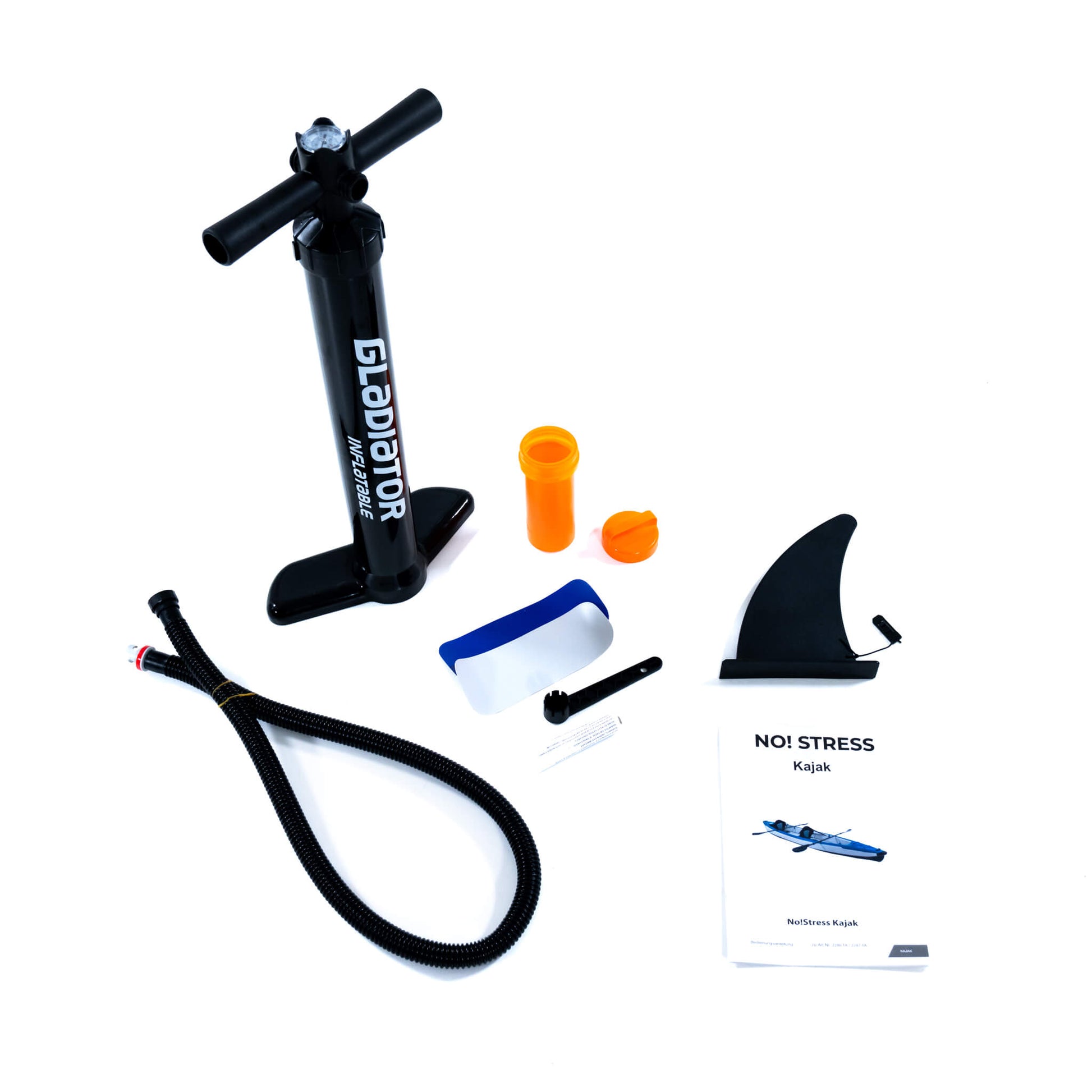 No Stress Kajak Set 420cm für 2 Personen 2025