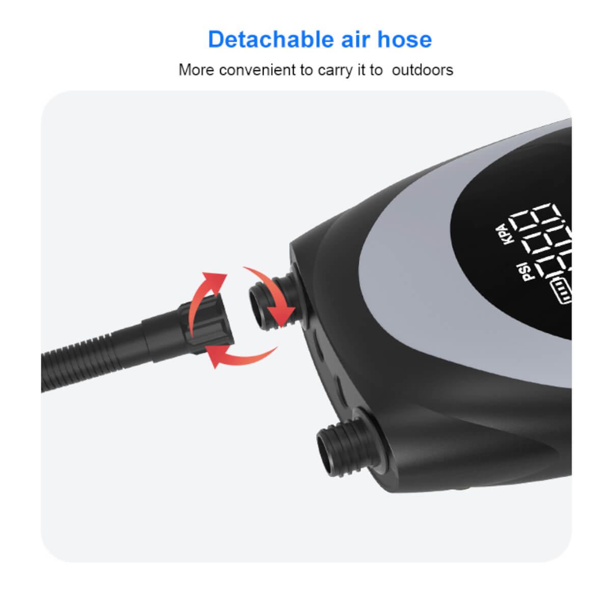 No Stress SUP elektrische Hochdruckpumpe 20 PSI