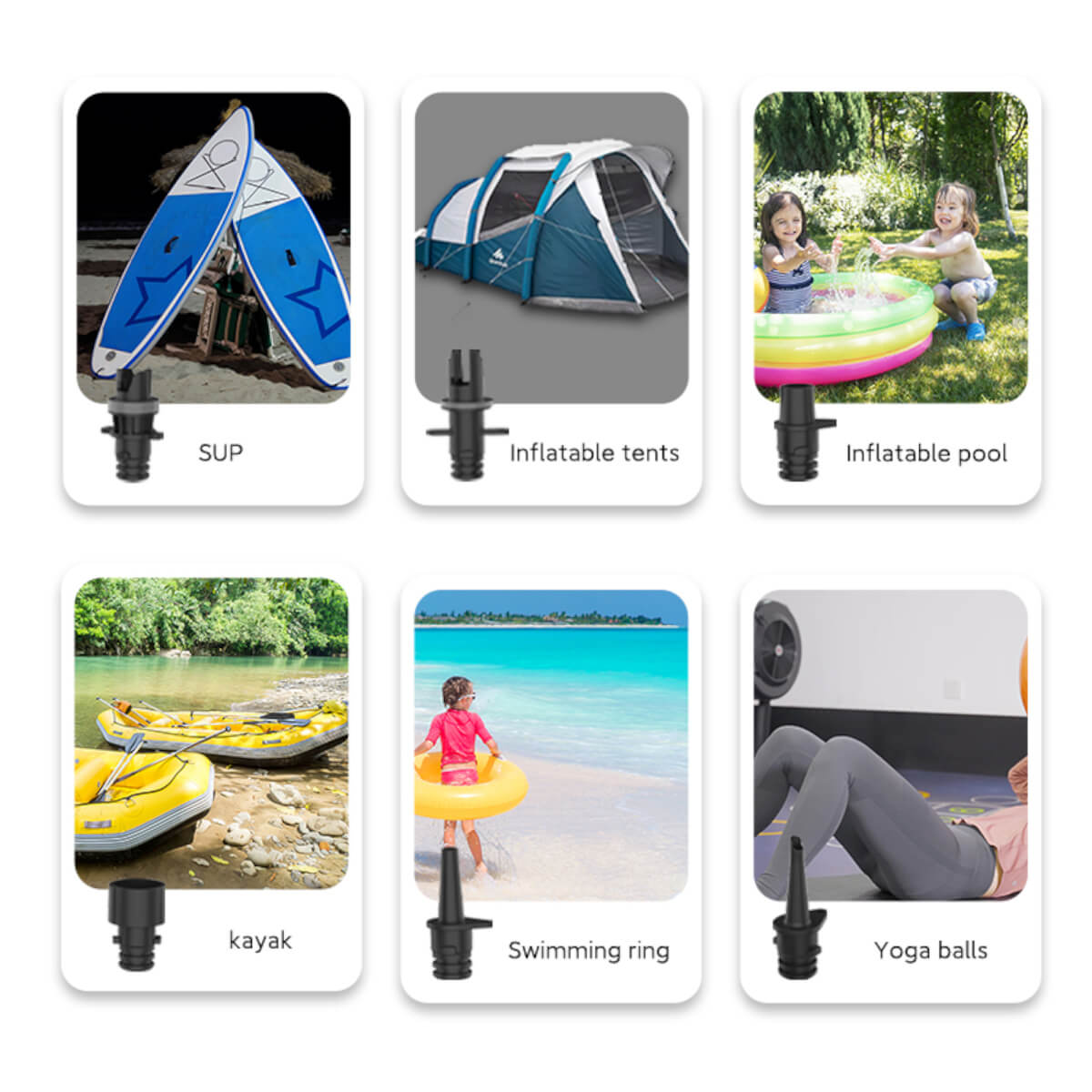 No Stress SUP elektrische Hochdruckpumpe 20 PSI