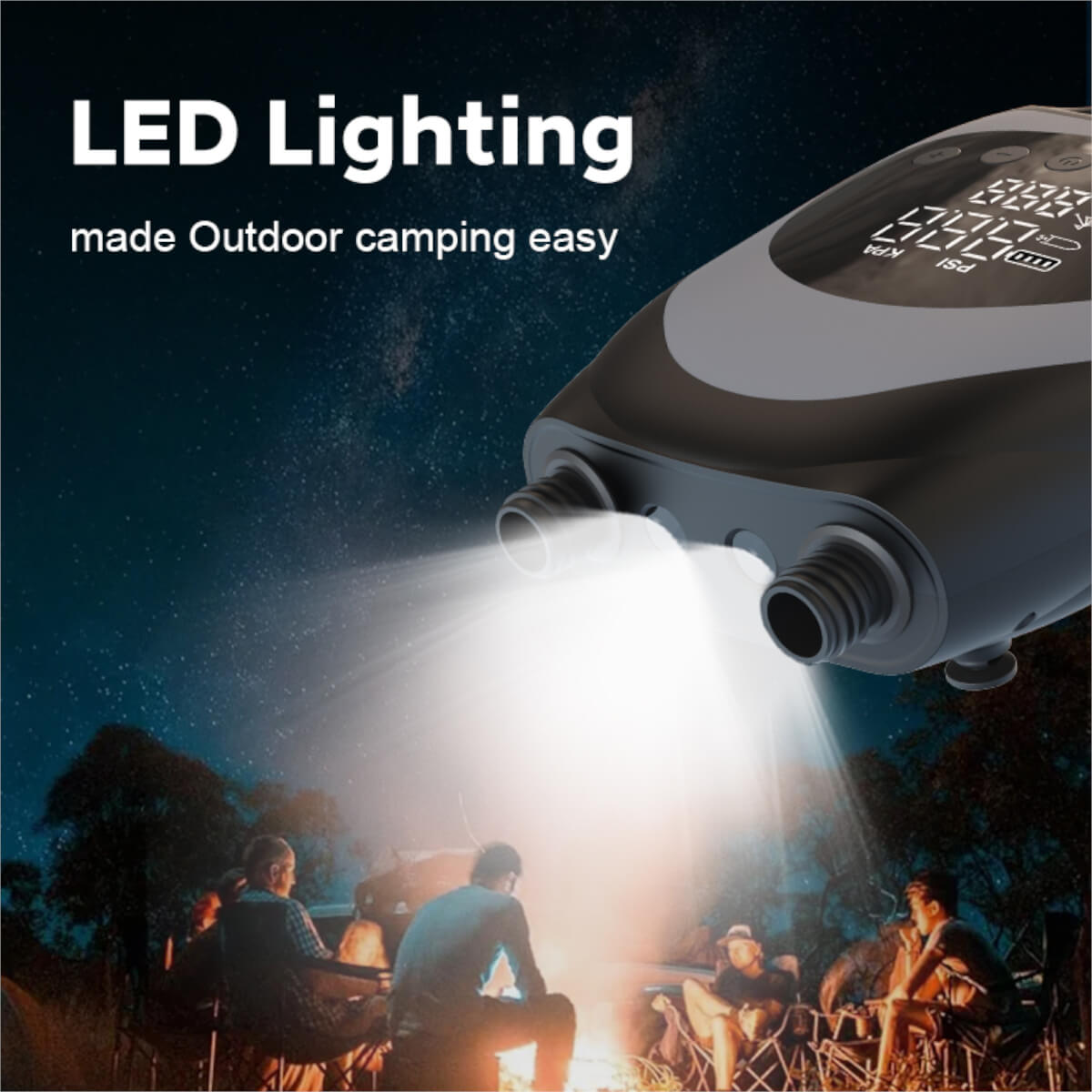 No Stress SUP elektrische Hochdruckpumpe 20 PSI