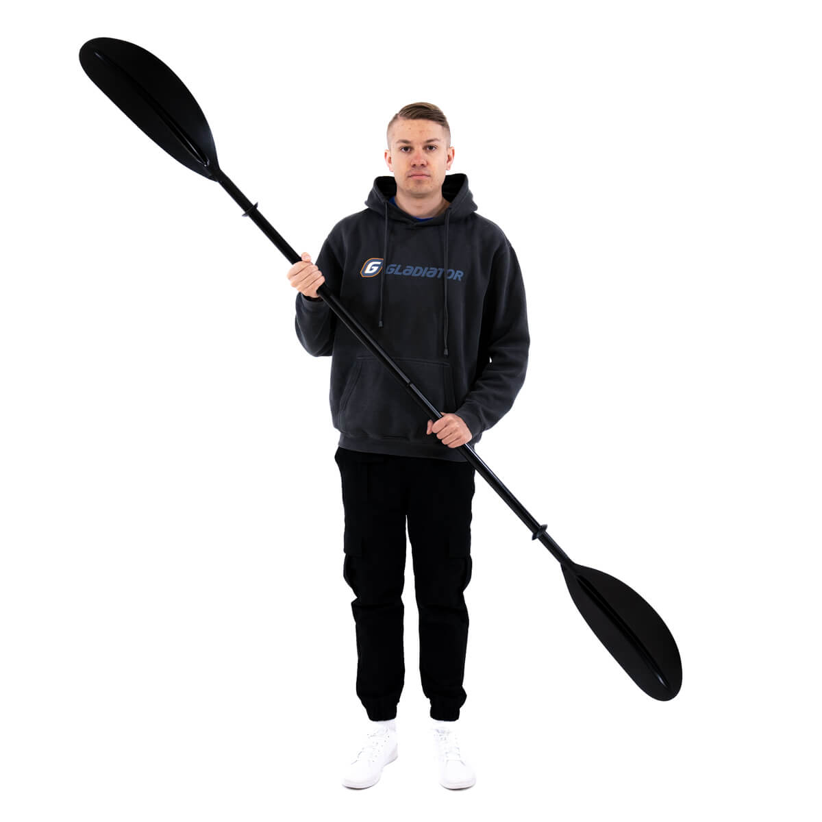 No Stress Vollcarbon Kajakpaddel 4teilig