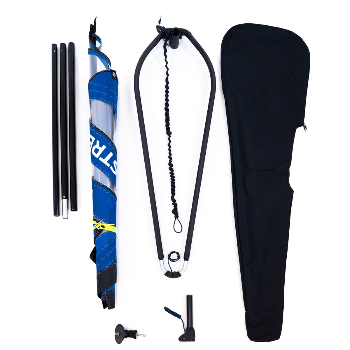 No Stress Windsup Rig 3m² Mast 300cm GB 110-160cm Mastfuß