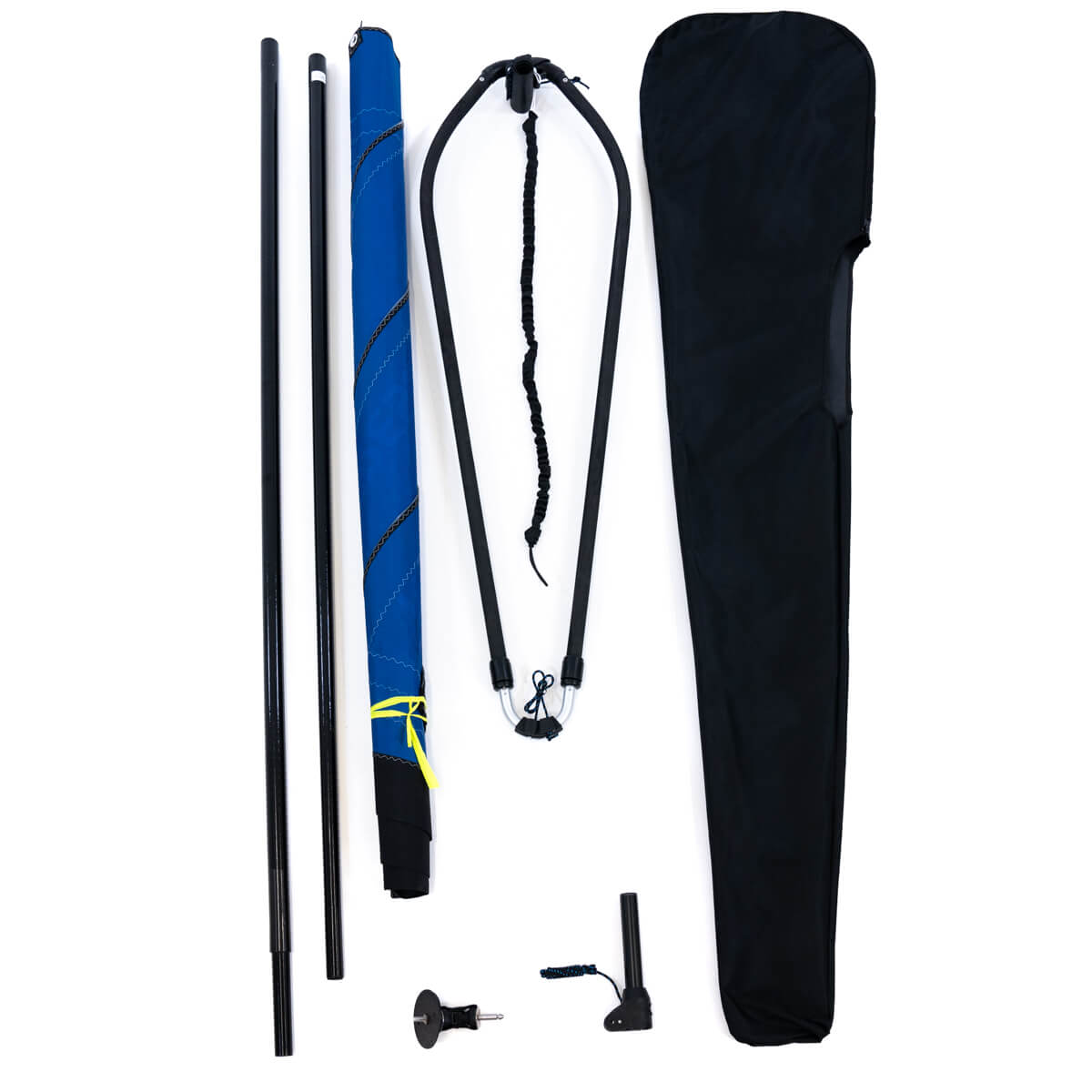 No Stress Windsup Rig 5m² Mast 410cm  GB 170-220cm Mastfuß