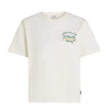 O'Neill Boxy Back Print Damen T- Shirt weiß