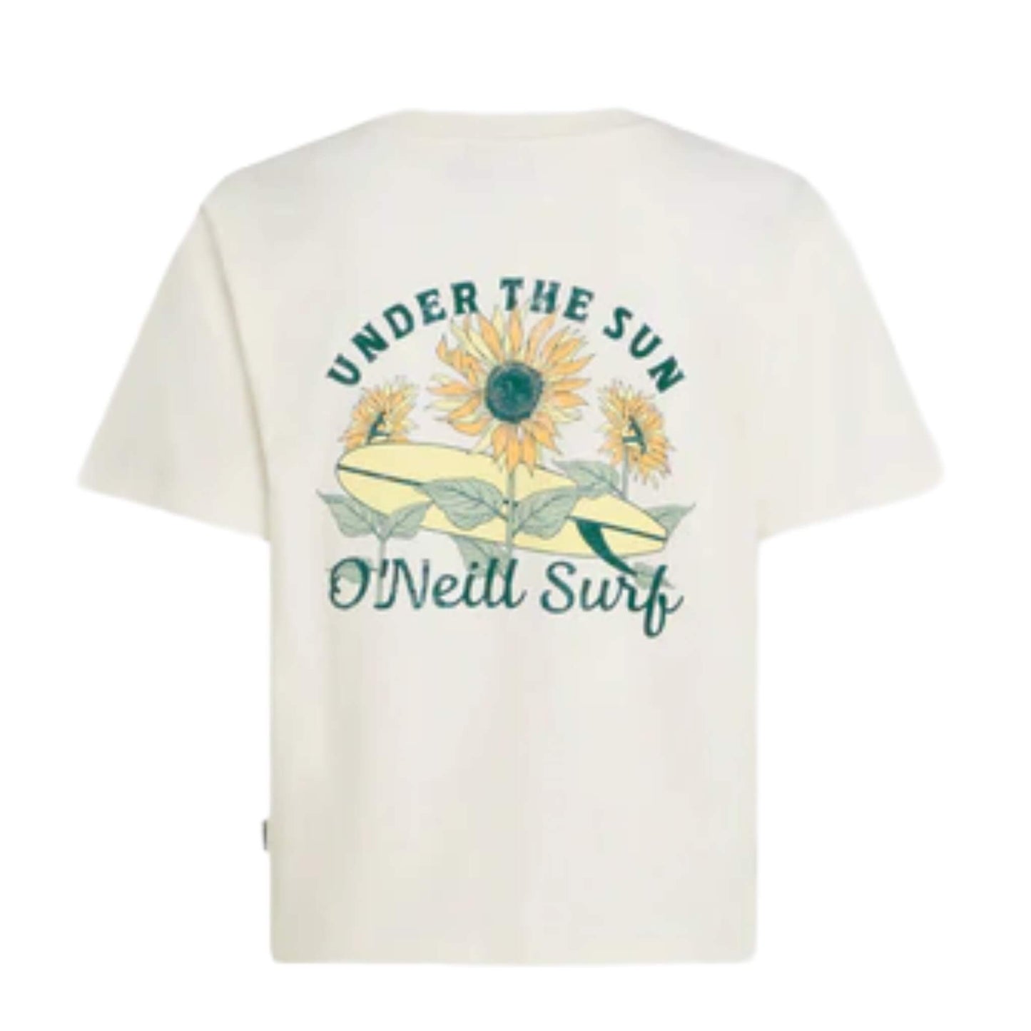 O'Neill Boxy Back Print Damen T- Shirt weiß