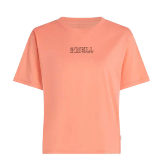 O'Neill Boxy Back Print Damen T- Shirt orange