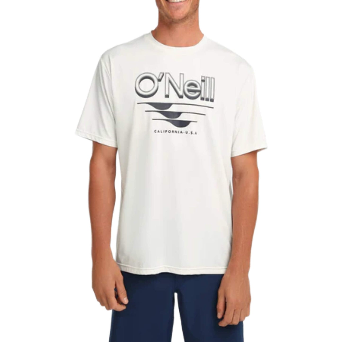 O'Neill Hybrid Graphic Funktionsshirt weiß