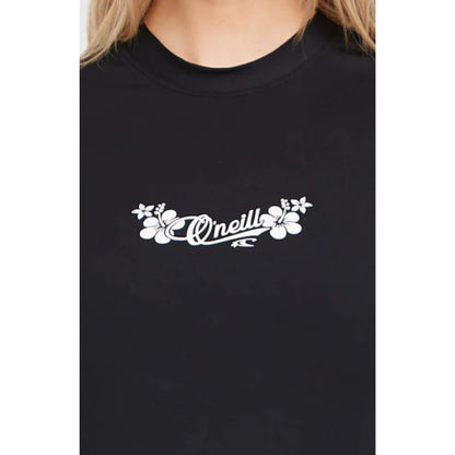 O'Neill Skins SS Rashguard Damen Funktionsshirt schwarz