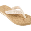 O'Neill Floral Damen Sandalen weiß