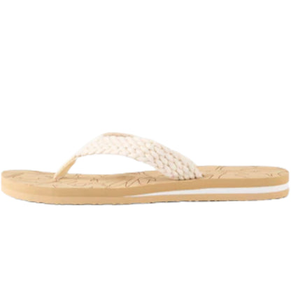O'Neill Floral Damen Sandalen weiß