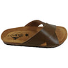 Plakton Benito Vaquetila Leder Pantolette Sandalette grün