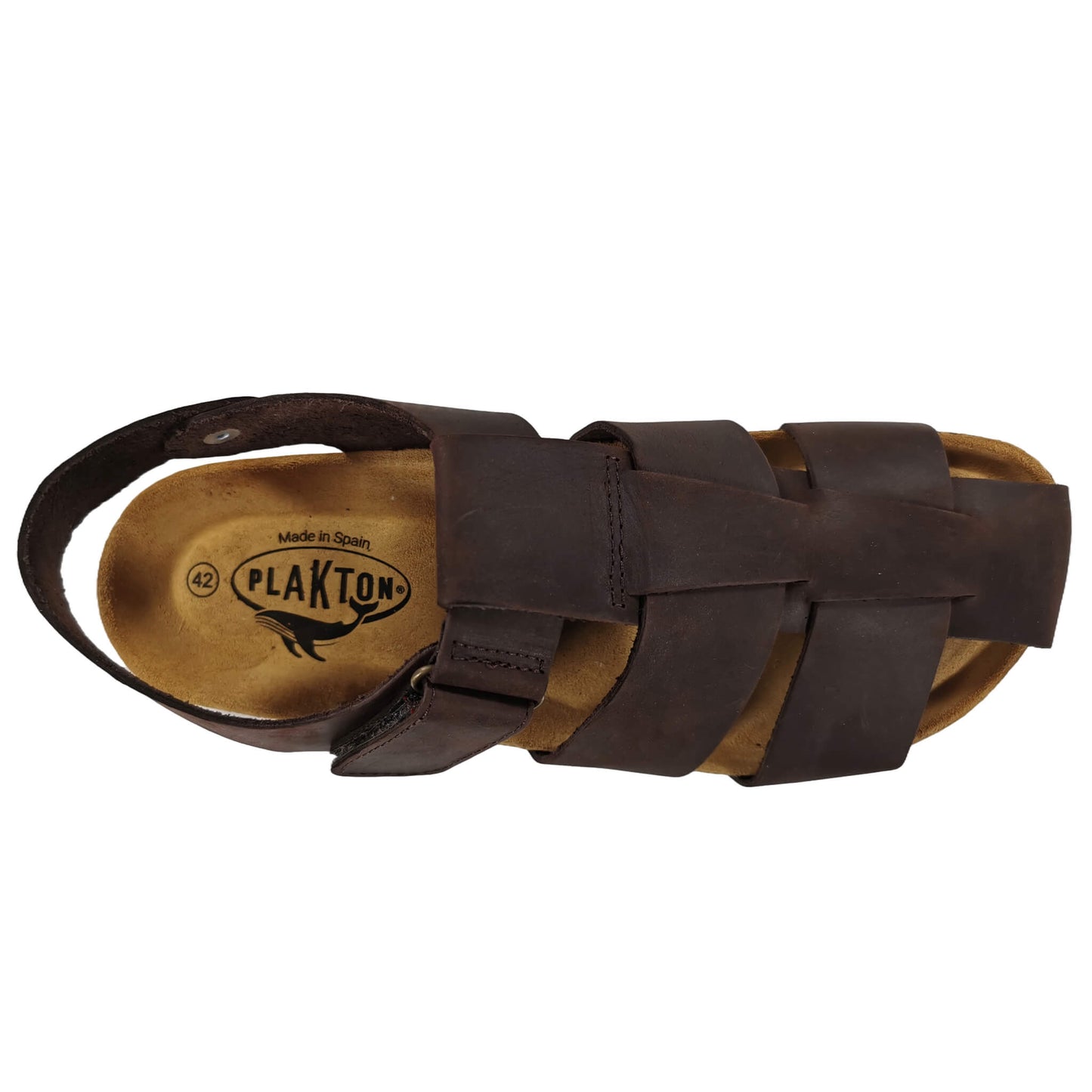 Plakton Benny Apure Leder Sandalen braun