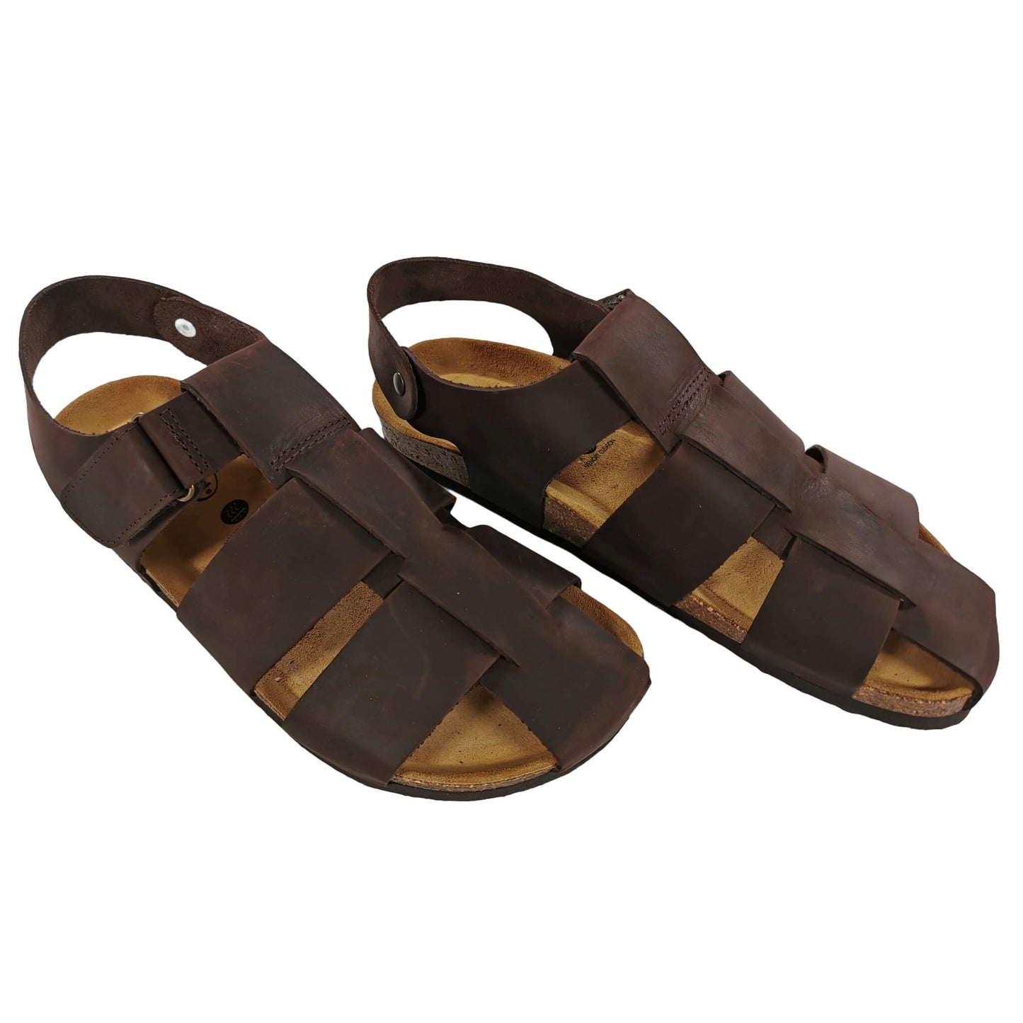 Plakton Benny Apure Leder Sandalen braun