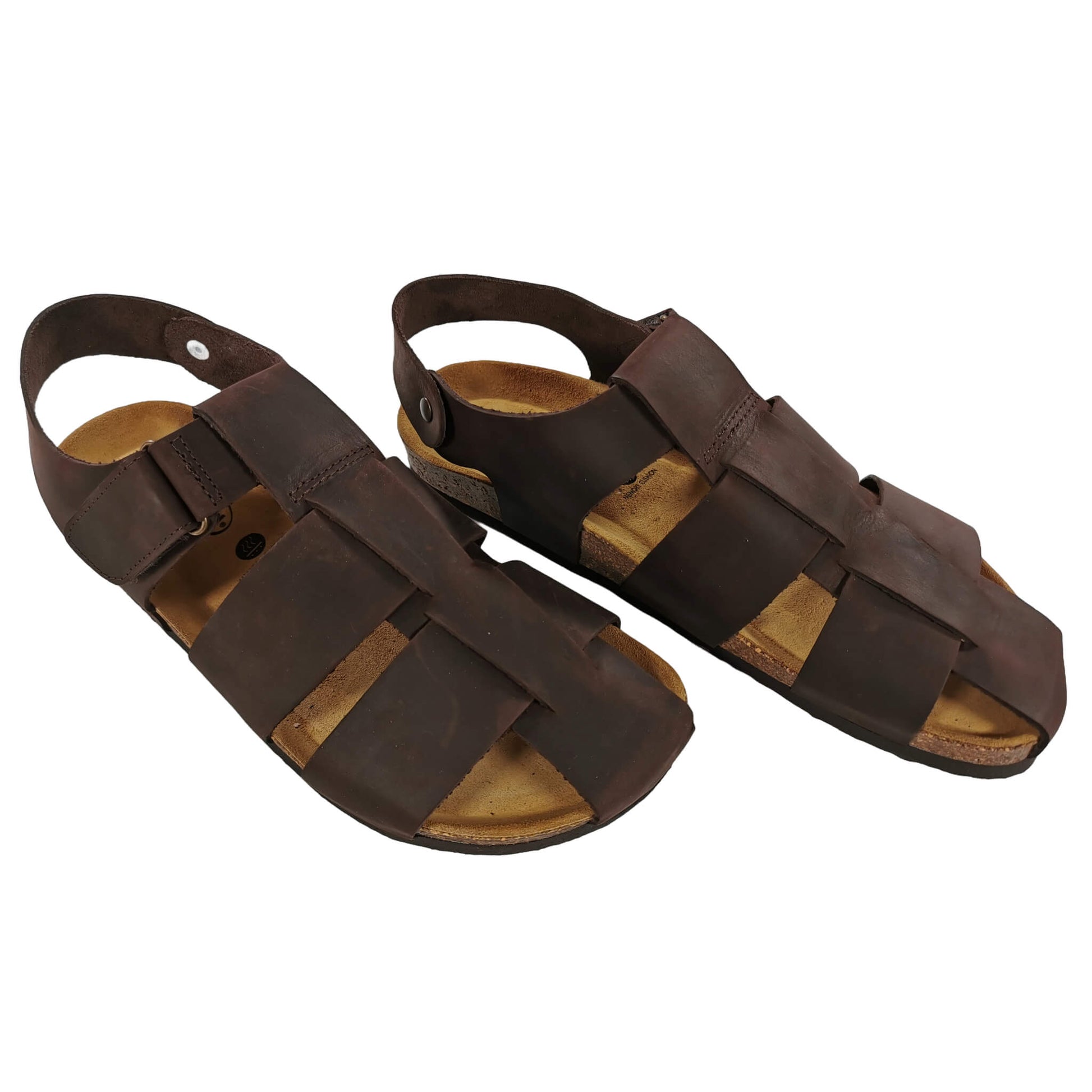 Plakton Benny Apure Leder Sandalen braun