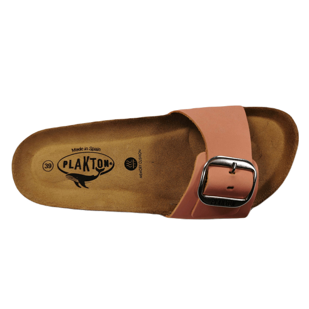 Plakton Bis 3 Nobuck Damen Leder Pantolette Sandalette orange