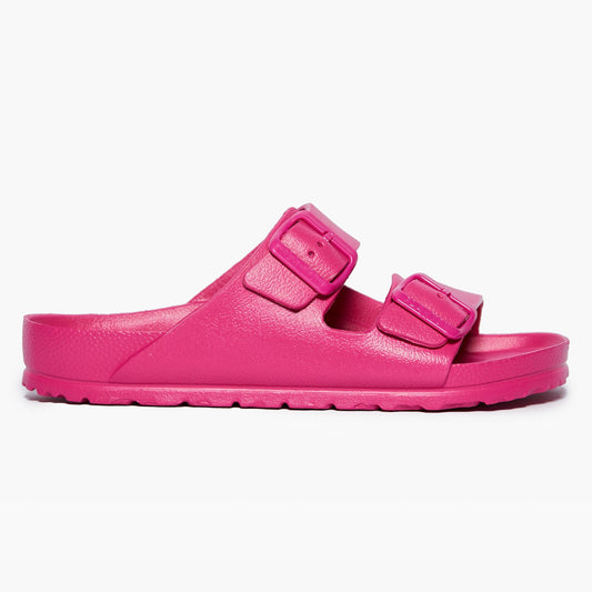 Plakton Wanda Damen Sandale Pantolette pink