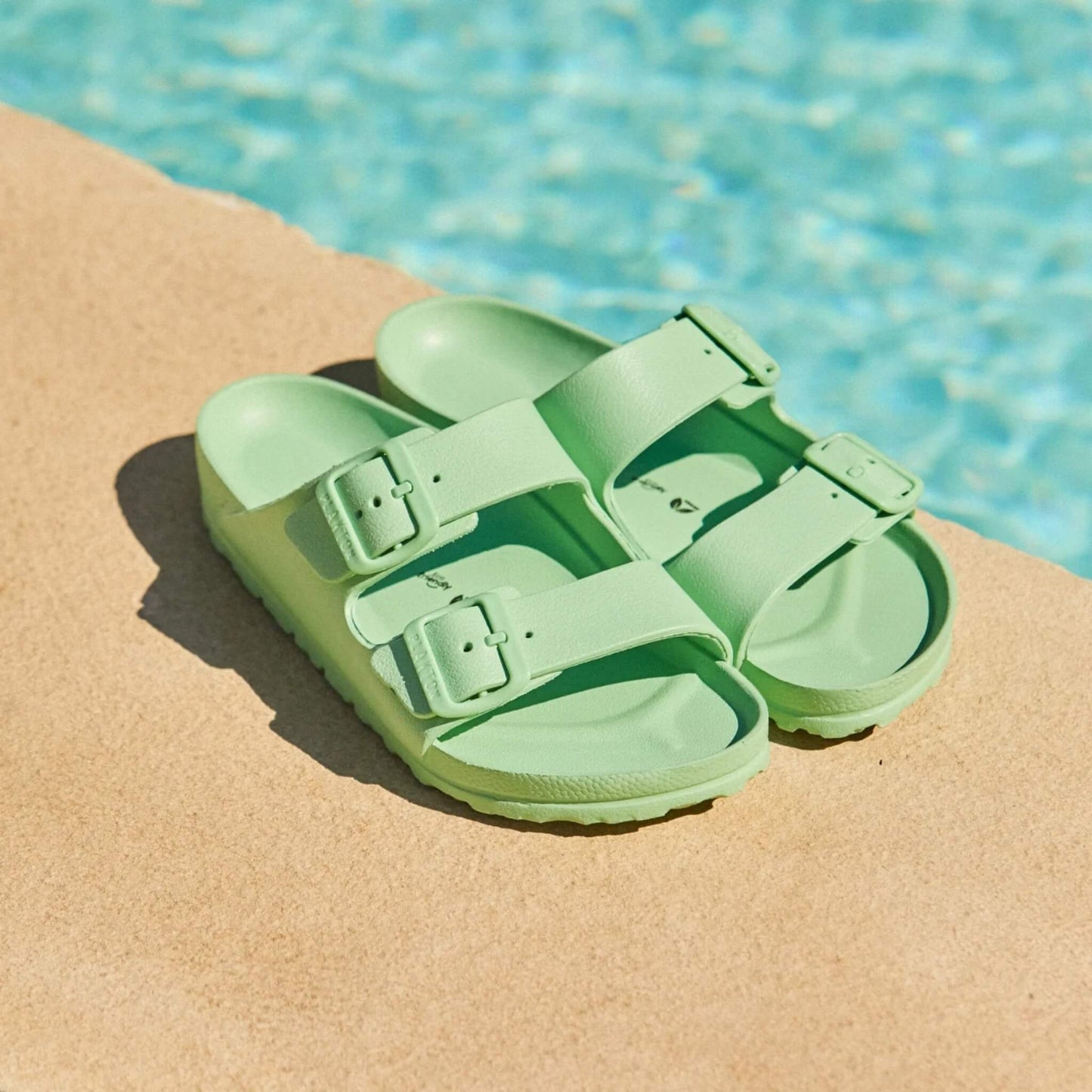 Plakton Wanda Damen Sandale Pantolette grün
