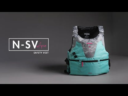 Aztron Nylon Safety Vest 2.0 Damen Schwimmweste Größe M grün