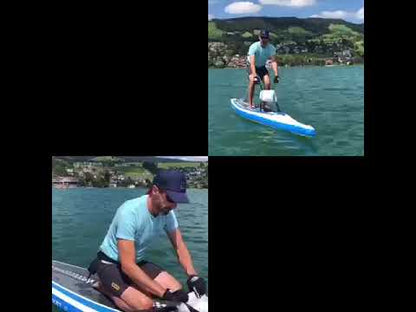 Airboard SUP Sail Segel weiß 140x135 cm