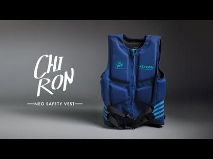 Aztron Chiron Neoprene Safety Vest Schwimmweste mit Aufprallschutz blau