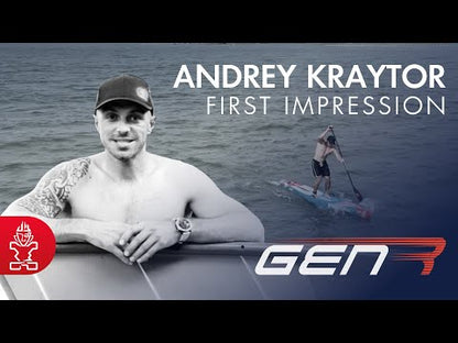 Starboard 14'0" x 27" Gen R V2 Blue Carbon SUP Hardboard 2026 mit Board Bag