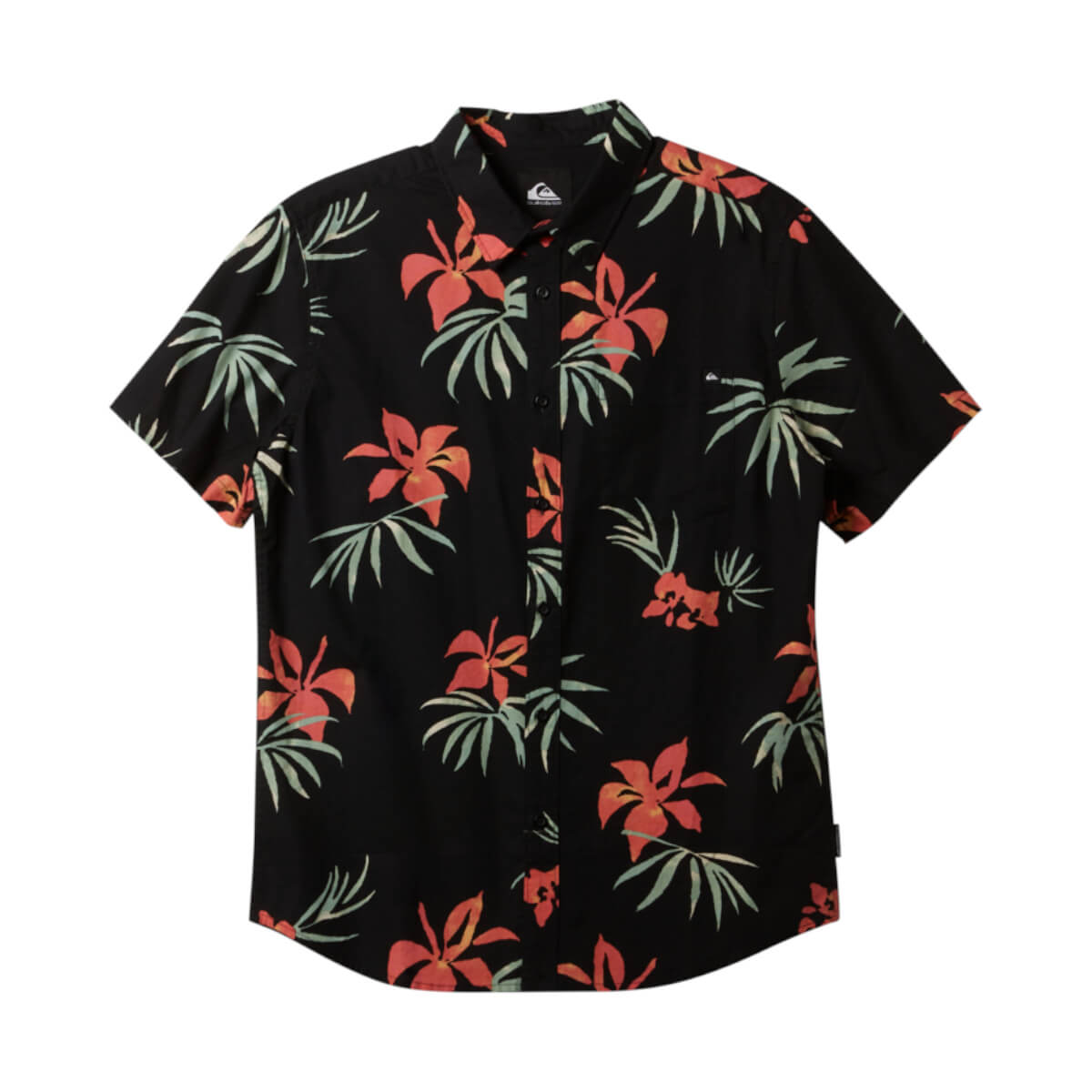 Quiksilver Apero Classic SS Freizeithemd schwarz