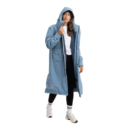 Red Evo Pro Slimline Damen Parka Windjacke blau