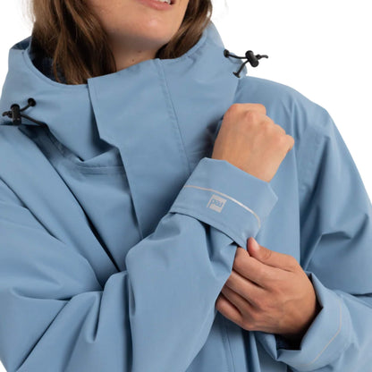 Red Evo Pro Slimline Damen Parka Windjacke blau