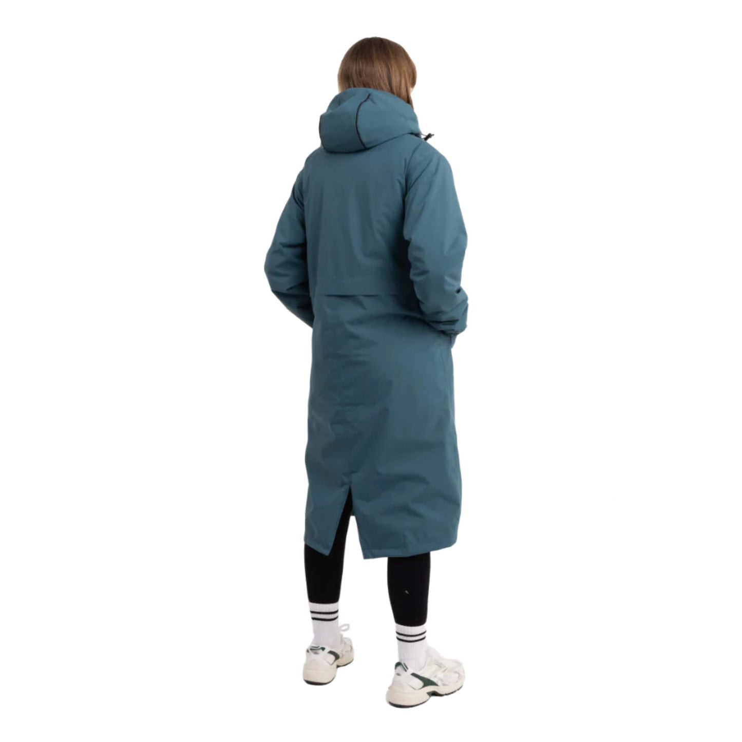Red Evo Pro Slimline Damen Parka Windjacke petrol