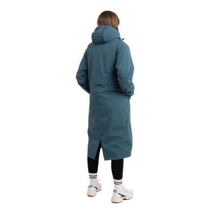 Red Evo Pro Slimline Damen Parka Windjacke petrol