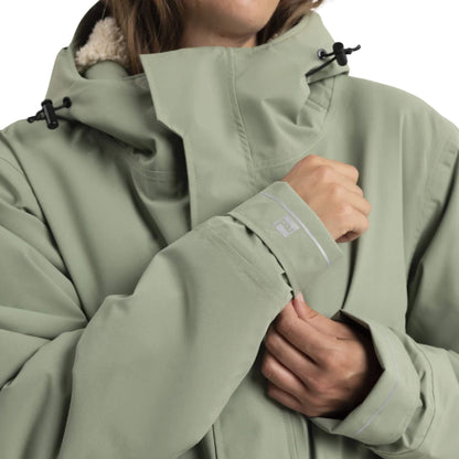 Red Evo Pro Slimline Damen Parka Windjacke grün