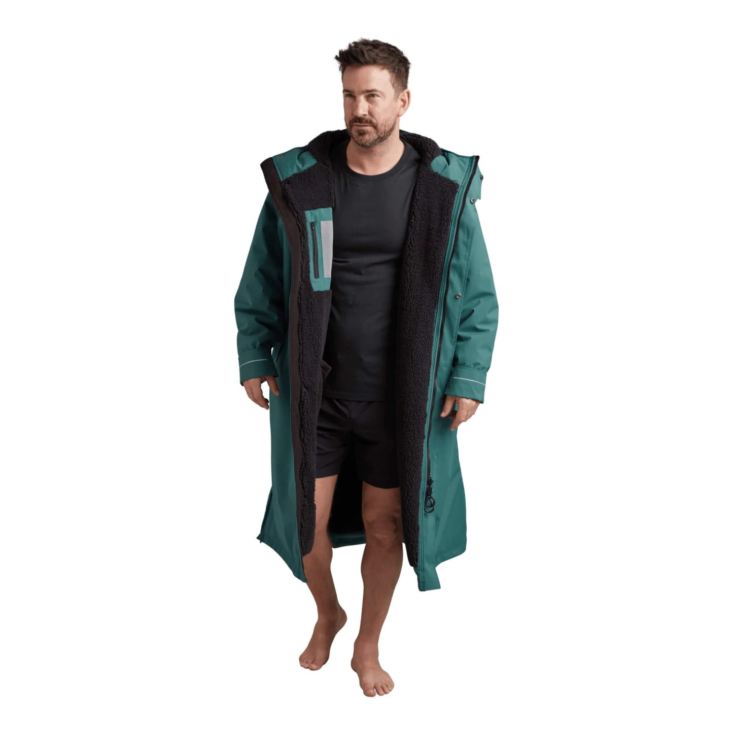 Red Original Evo Pro Robe Windjacke Wechselmantel petrol