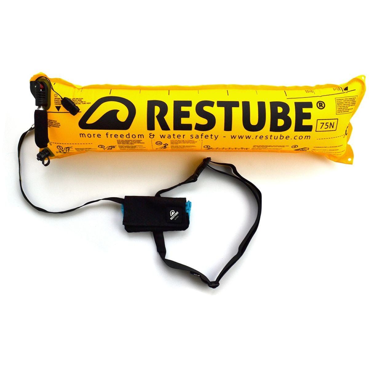 Restube active Rettungs-Boje aufblasbar schwarz
