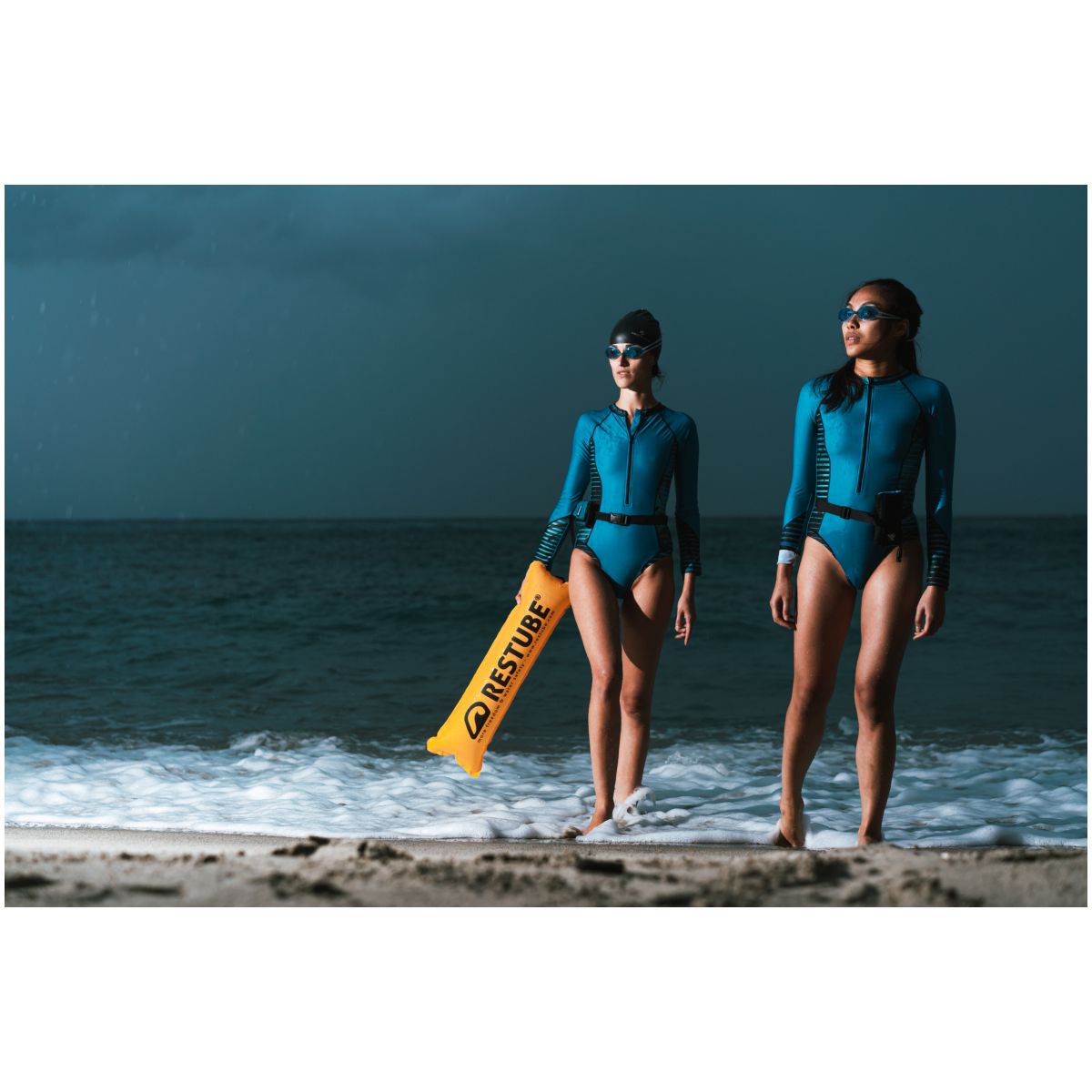 Restube active Rettungs-Boje aufblasbar blau