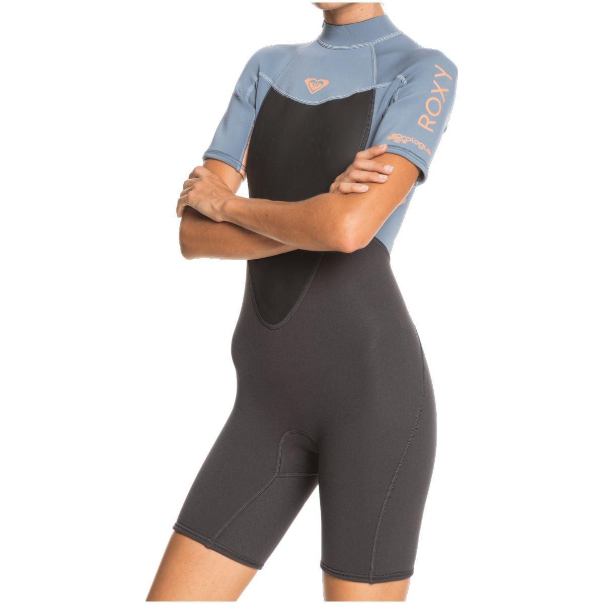 Roxy 2/2 mm Prologue BZ SS Damen Neoprenanzug schwarz blau