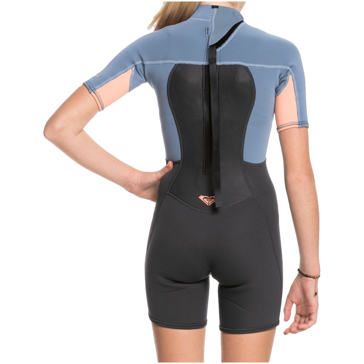 Roxy 2/2mm Prologue Girl BZ SS SP FL Kinder Neoprenanzug schwarz blau