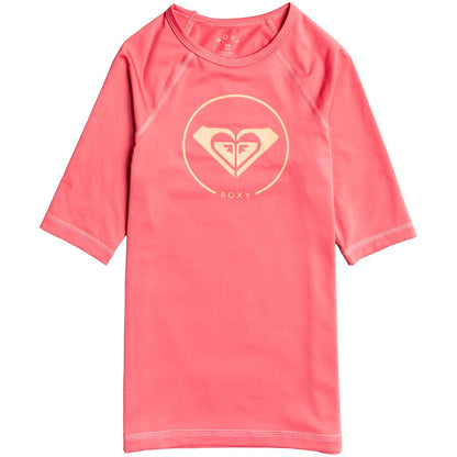 Roxy Beach Classic SS LY Kinder Funktionsshirt rot